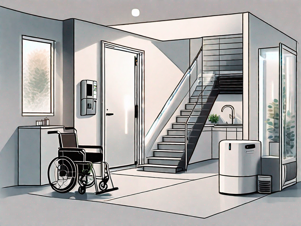 How can I integrate technology for improved home accessibility?