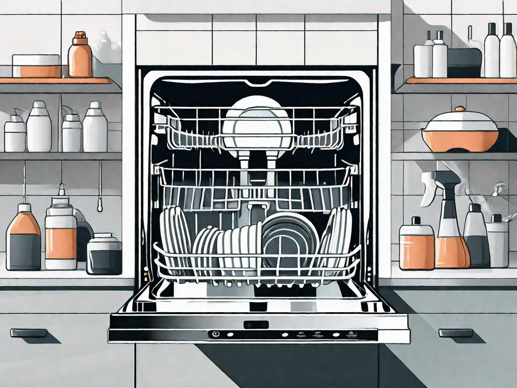 How do I maintain a dishwasher for optimal performance?