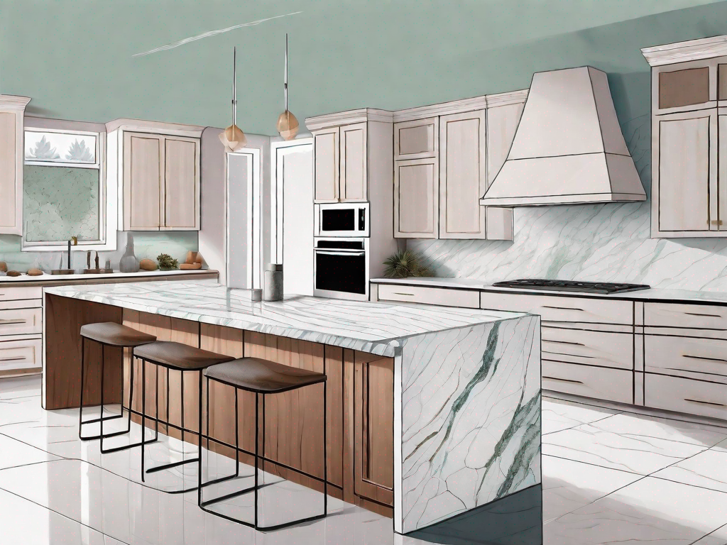 How do quartz countertops compare to marble?