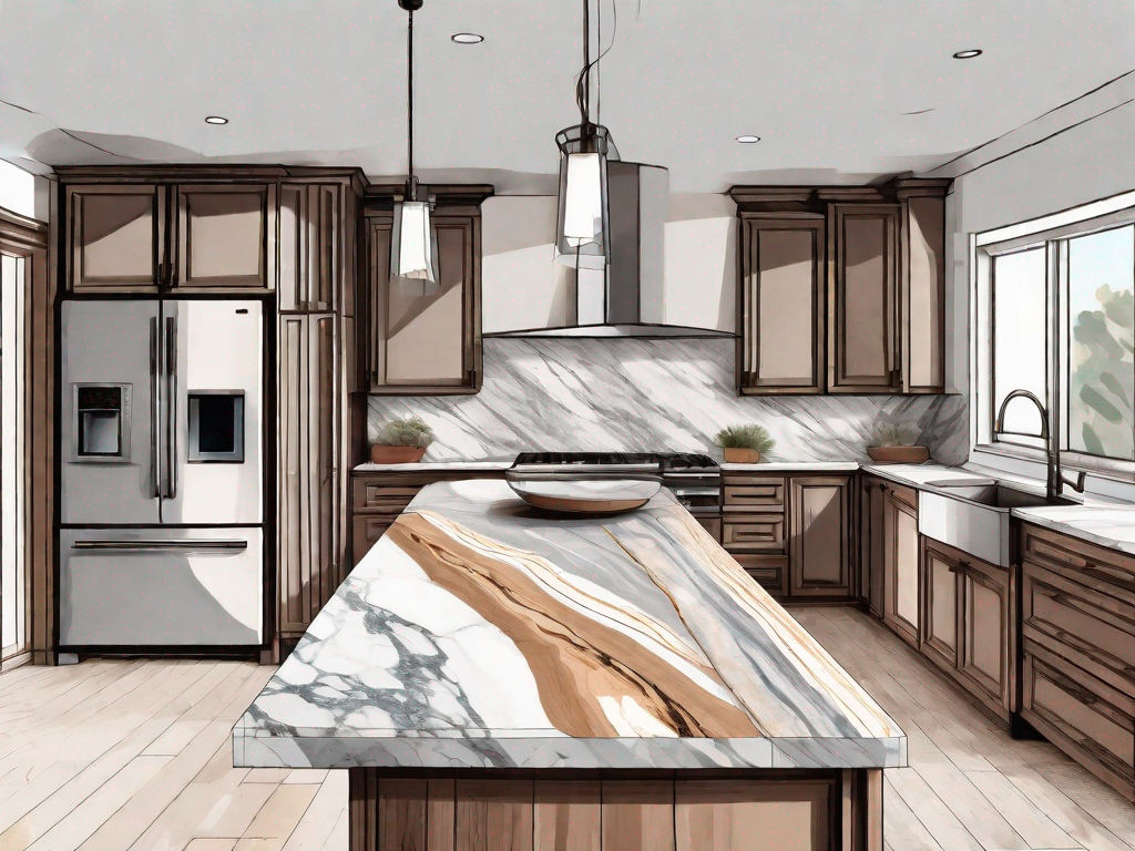 How do I choose the right material for kitchen countertops?