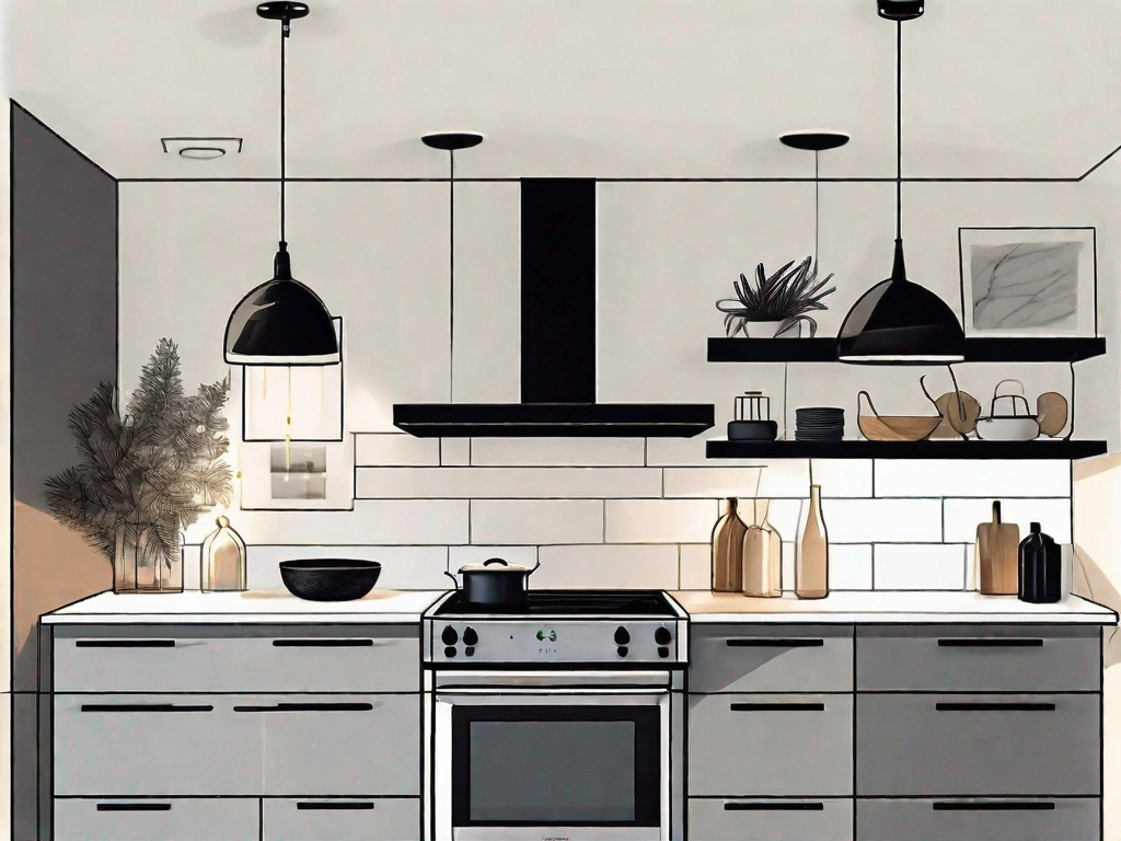 What are the best types of artificial lighting for different kitchen tasks?