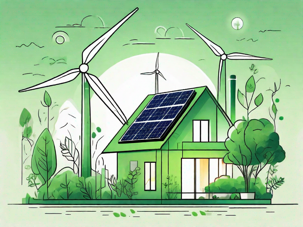 How do green homes improve overall well-being?