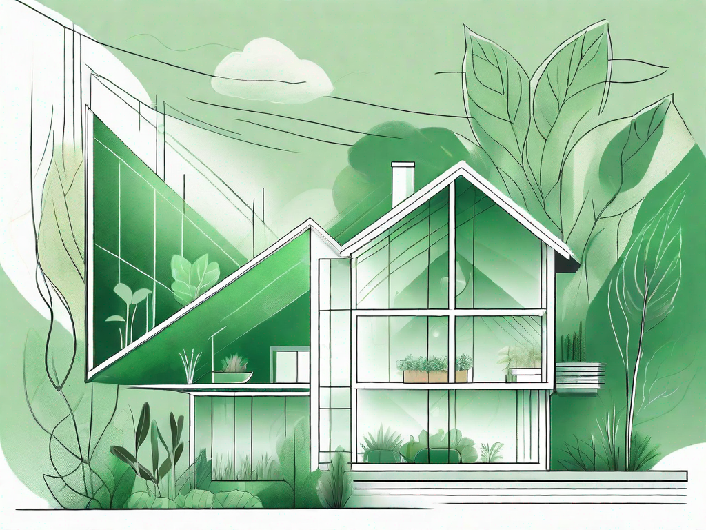 How does indoor air quality impact health in green homes?