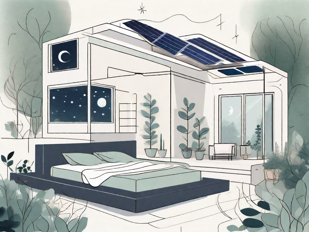 How do sustainable homes contribute to better sleep quality?