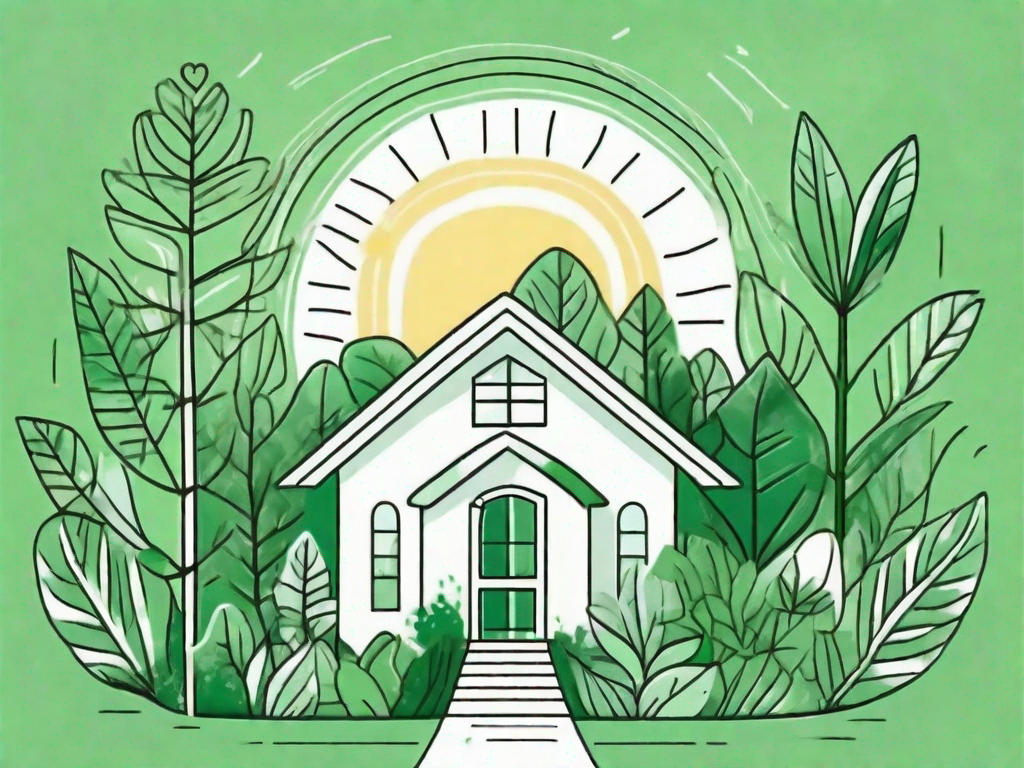 Are there any studies correlating green homes with well-being?