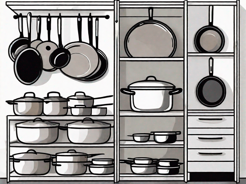 What are space-saving kitchen storage hacks?