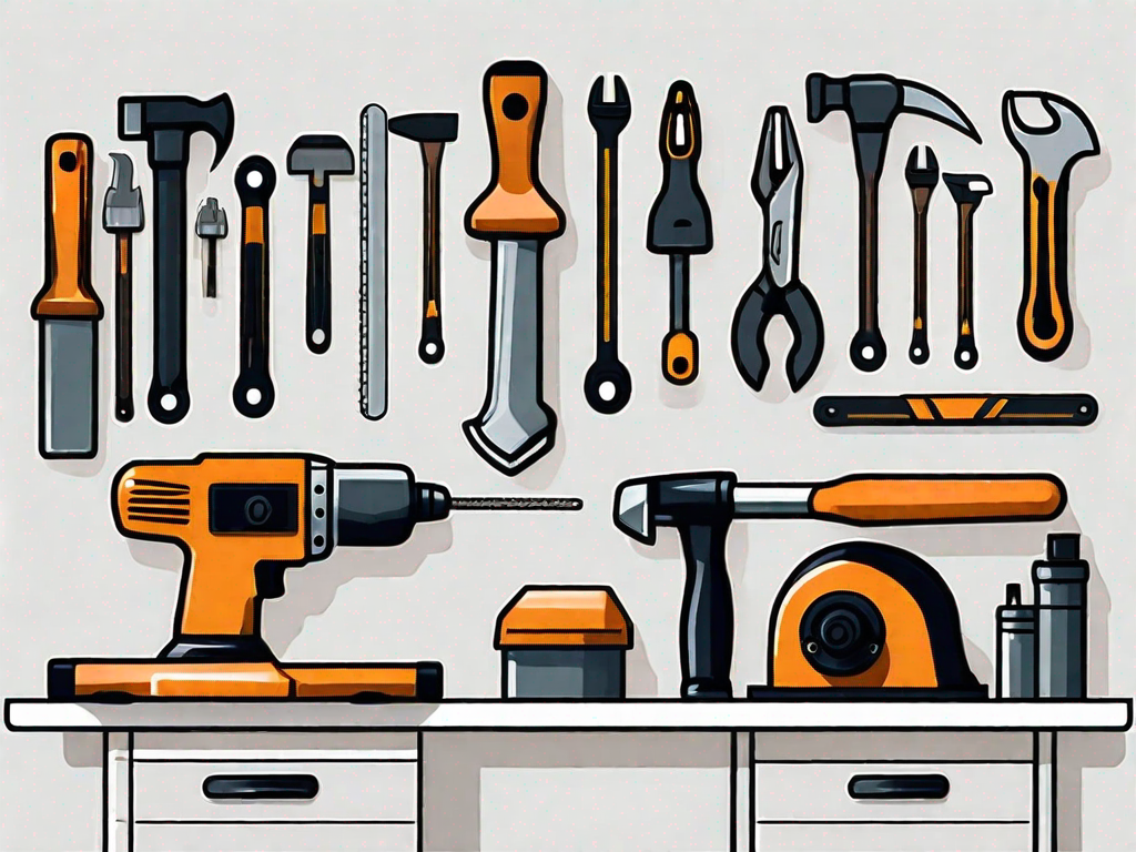 What equipment or tools are essential for a multi-purpose workshop?