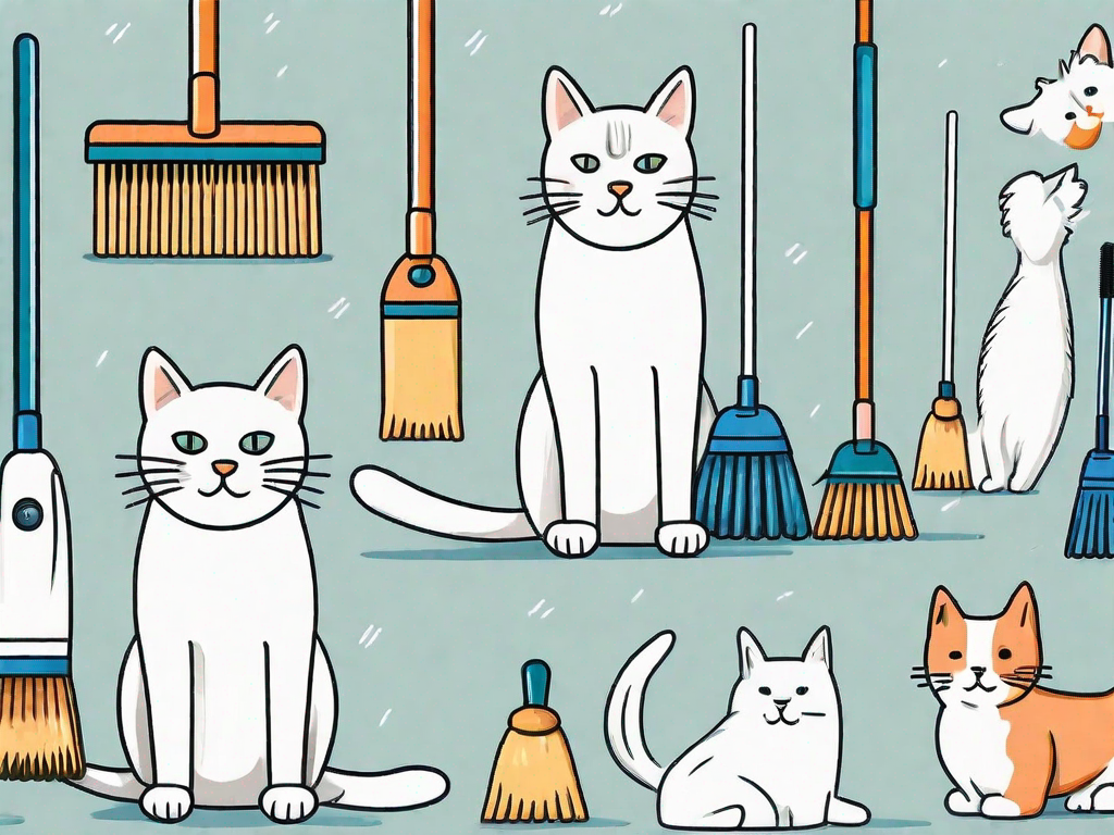 How can I set up a cleaning routine that accounts for pets?